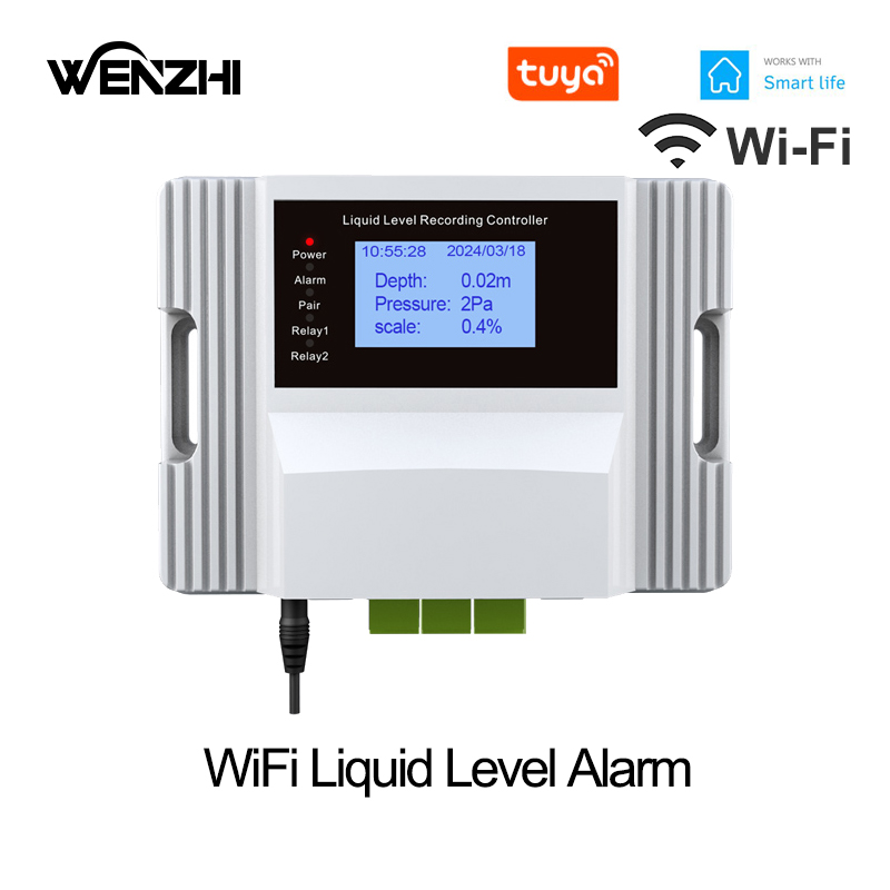 Water Alarm Sensor - WiFi 液体水位センサー アラーム警告 プール漏れフローティング検出器 Tuya スマートライフアプリ