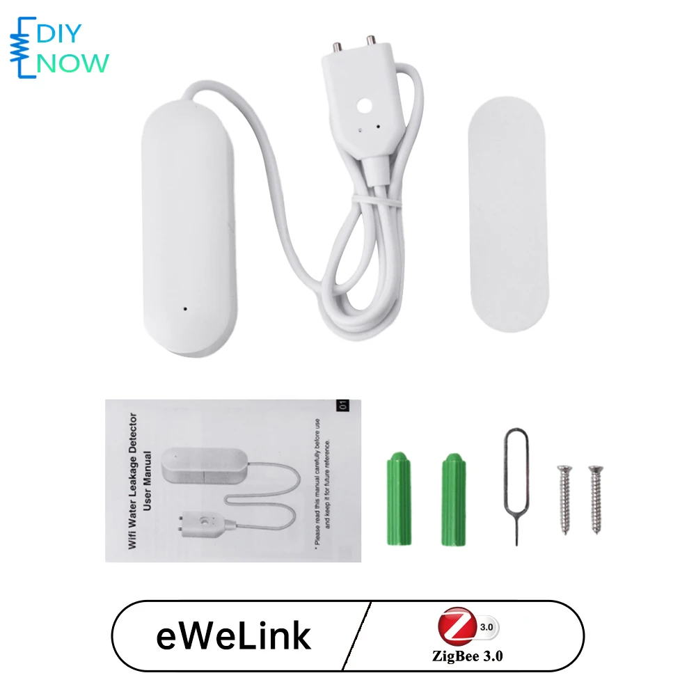 水漏れセンサー スマートホーム水道モニター 瞬時アラーム付き - Water Alarm Sensor のレビューと価格