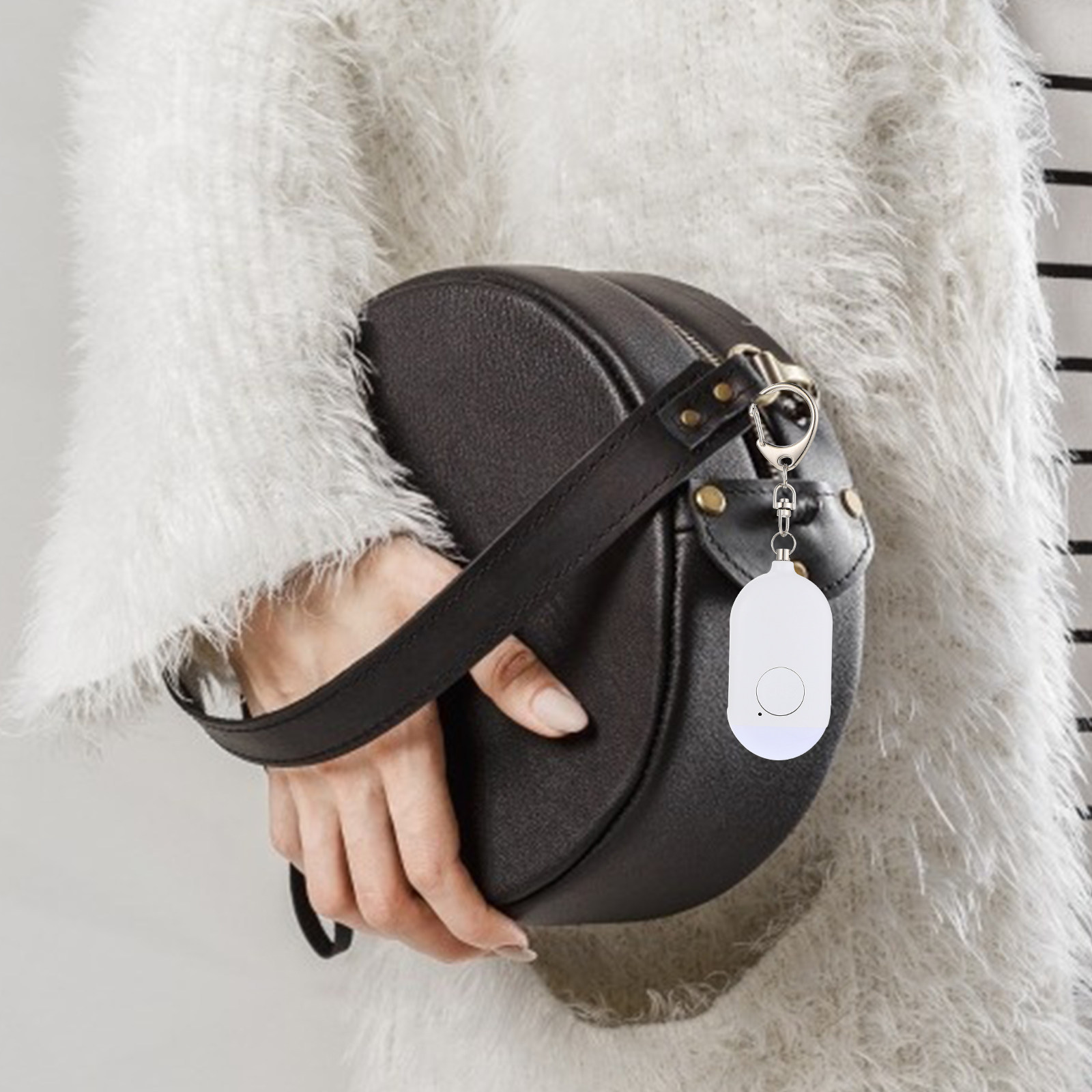 1セット 個人用アラーム 充電式 ポータブル ミニキーチェー - Personal Alarm Keychain のレビューと価格