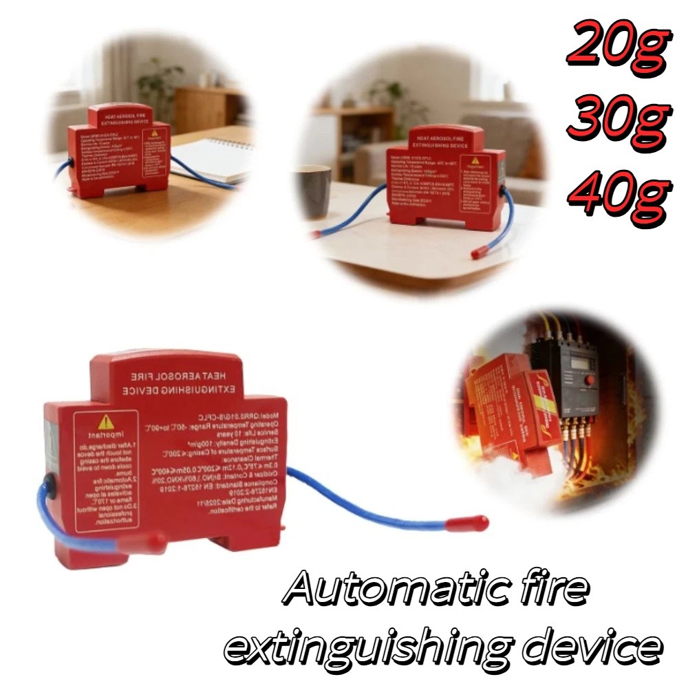 デュアルライン設計の難燃装置 難燃自動起動 自動消火ステッカ - Fire Extinguisher Small のレビューと価格