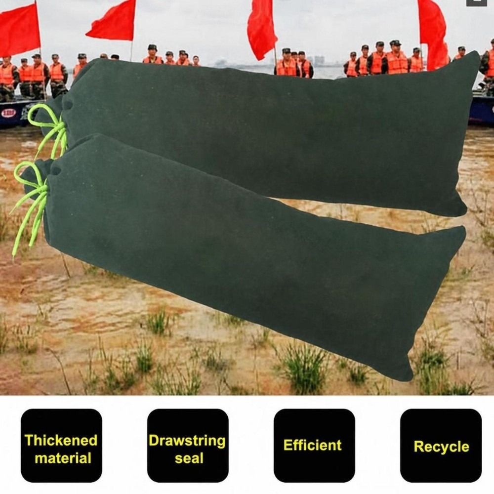 5個セット キャンバス製安定バッグ 厚手キャンバス製 ポータ - Flood Barrier Bag のレビューと価格