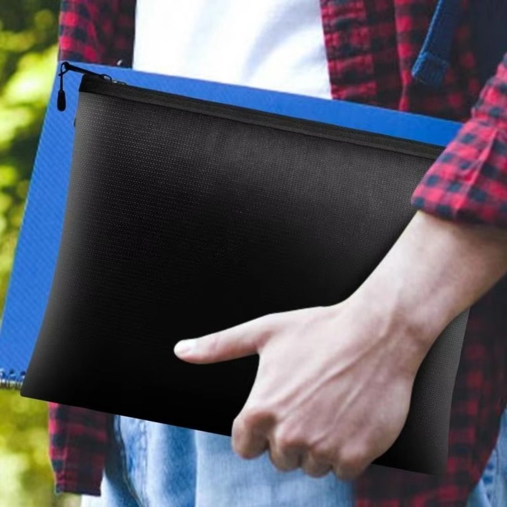 耐熱性・耐火性ドキュメントバッグ 正方形 4サイズ ジッパー - Fire Safe Document のレビューと価格