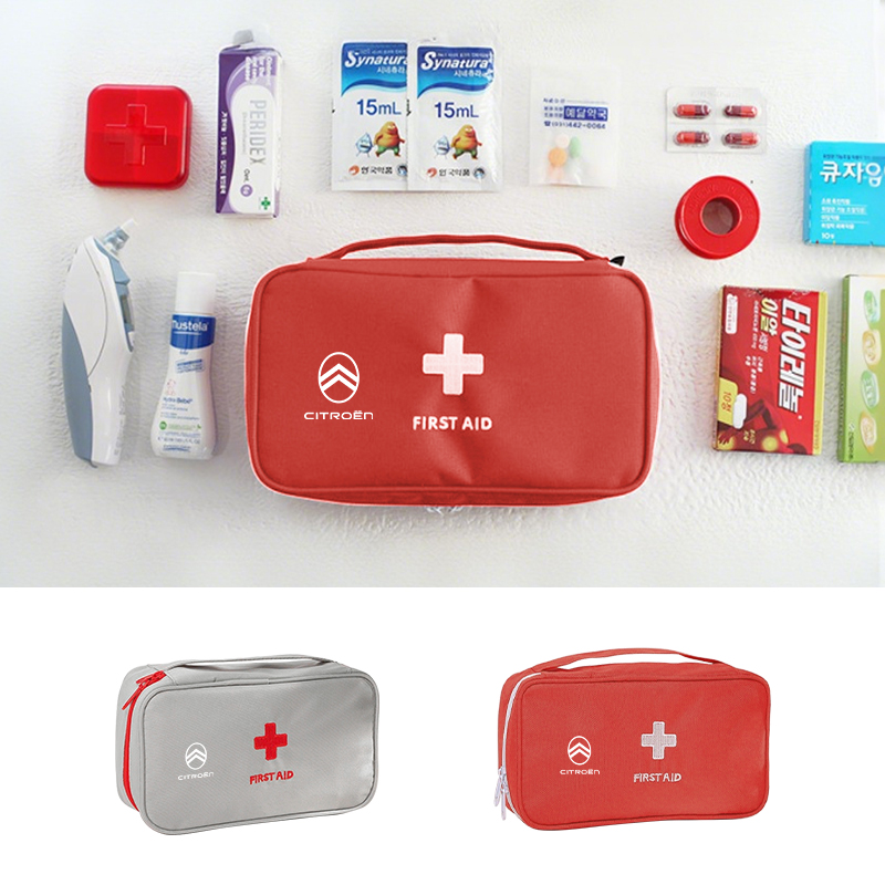 車ポータブル応急処置医療キットミニ薬収納袋シトロエン C4  - First Aid Bag Kit のレビューと価格