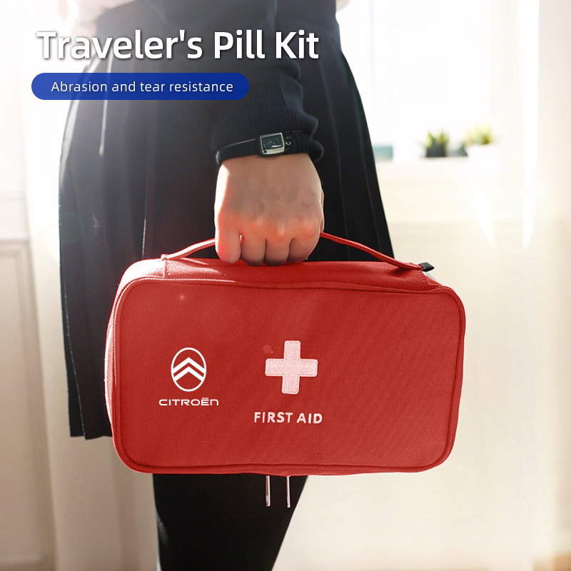 車ポータブル応急処置医療キットミニ薬収納袋シトロエン C4  - First Aid Bag Kit のレビューと価格