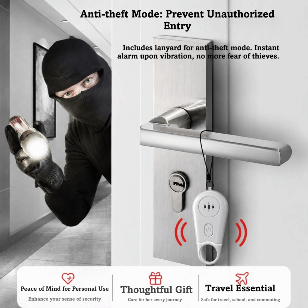 ポータブル個人用安全警報器 大音量サイレン 軽量キーホルダー - Personal Alarm Keychain のレビューと価格
