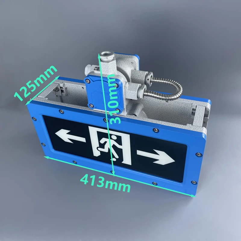 防爆LED非常避難標識灯、リチウムイオン1200mAhバッテ - Emergency Exit Sign のレビューと価格