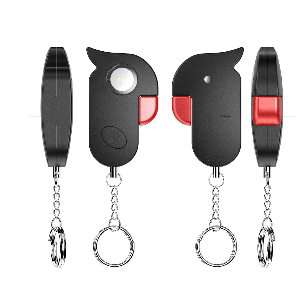鳥の形をした抗狼アラームキーホルダー ポータブル個人用緊急サ - Personal Alarm Keychain のレビューと価格