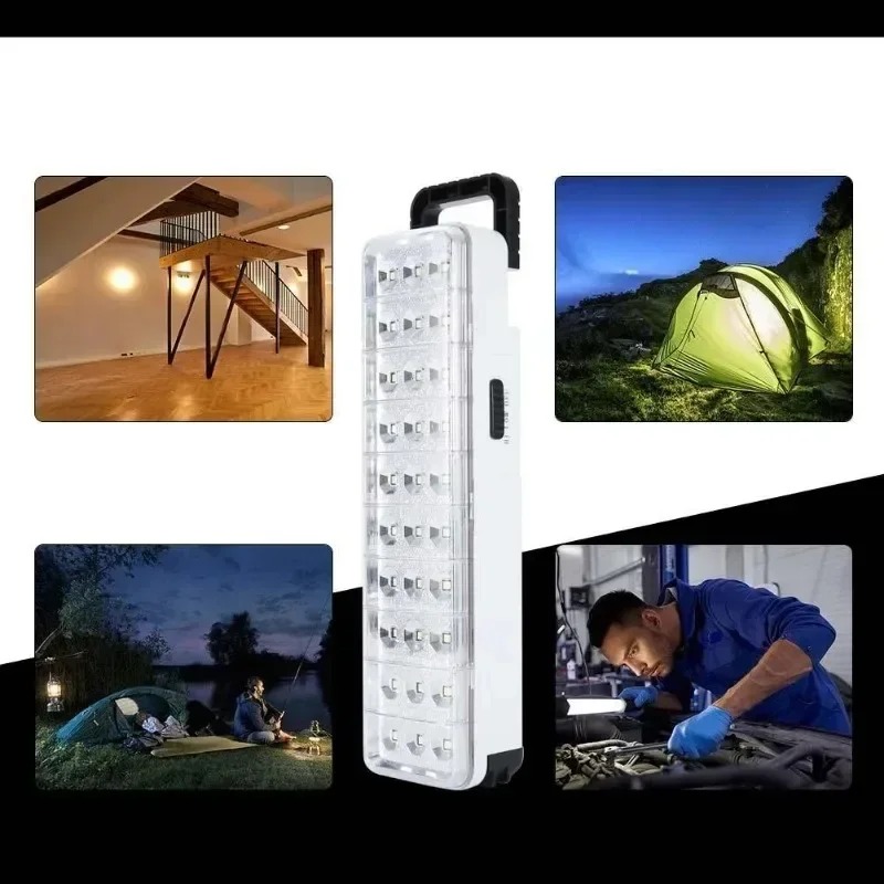 LED 緊急灯ポータブル壁掛け充電式自動ランタン作業灯家庭用 - Power Outage Light のレビューと価格
