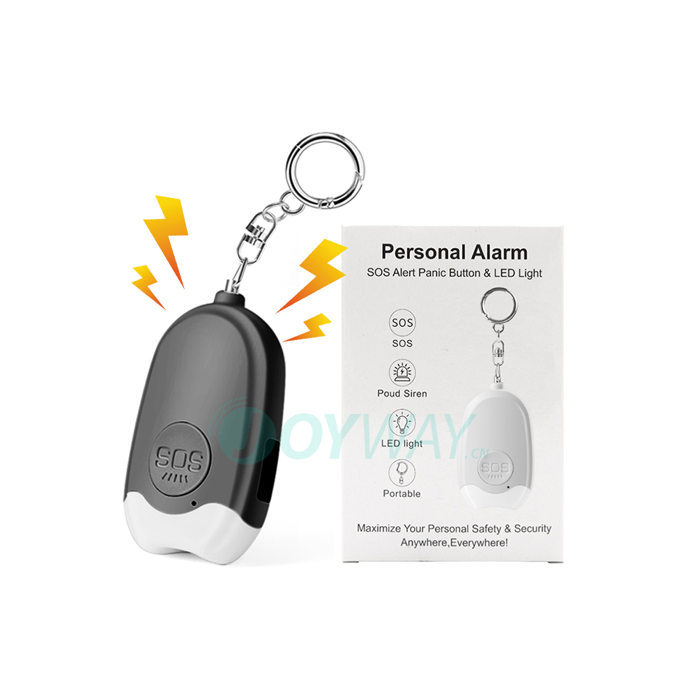 130dbのプルアラーム、充電式、護身用、女性向け、攻撃防止 - Personal Alarm Keychain のレビューと価格