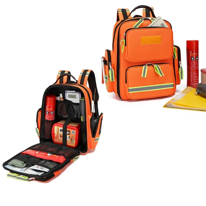 車用緊急キット、救急バックパック、防火ハンドバッグバックパッ - First Aid Bag Kit のレビューと価格